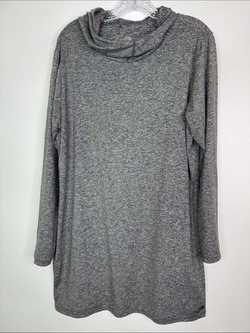 The North Face Terra Metro Tunic Gray Long Sleeve Hooded Shirt Size XL
